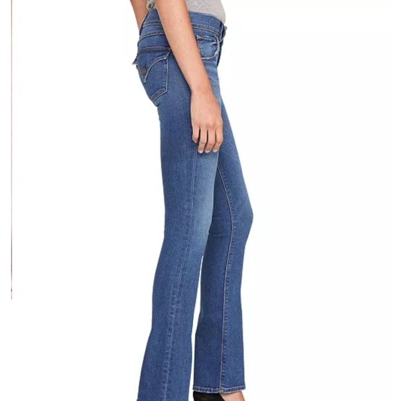 Hudson Curvy Low Rise Boot Cut Jeans With Lace Size 30 - Picture 14 of 15